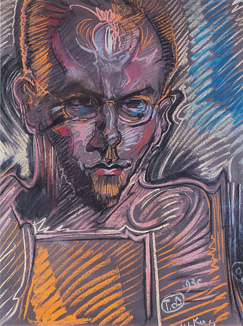 Portrait of Zdzisław Skibiński, 1935, Stanisław Ignacy Witkiewicz
