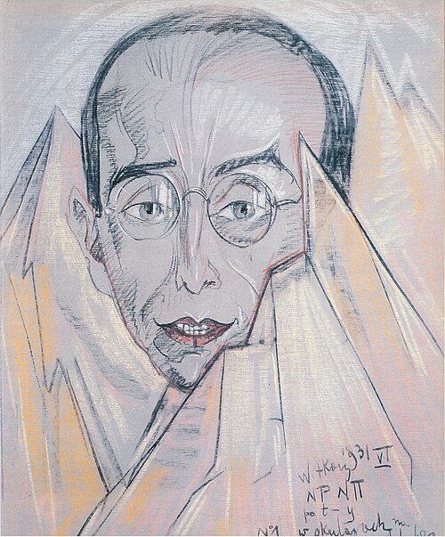 Portrait of Edmund Strążyski, 1931, Stanisław Ignacy Witkiewicz