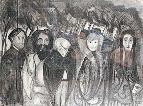 Upbringing a boy, 1911, Stanisław Ignacy Witkiewicz