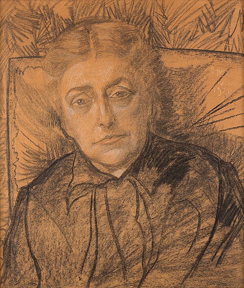 Portrait of Matylda Niklas née Lazarewicz, 1920, Stanisław Ignacy Witkiewicz