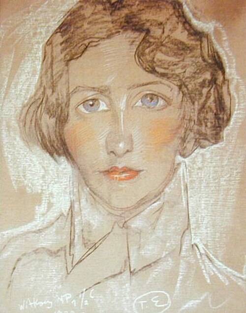 Portrait of Alina Januszkowska, 1930, Stanisław Ignacy Witkiewicz