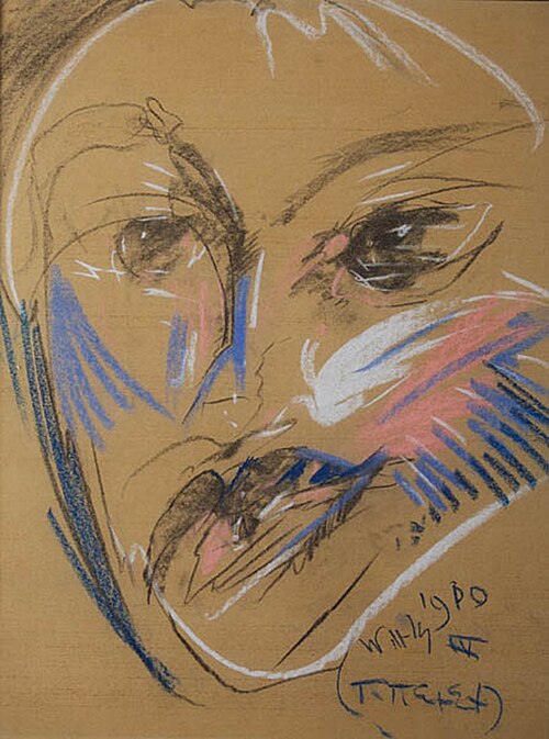 Portrait of Mrs. Leszczyńska, 1930, Stanisław Ignacy Witkiewicz