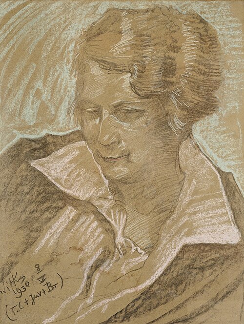 Portrait of a woman, 1930, Stanisław Ignacy Witkiewicz