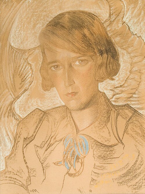 Portrait of Zofia Chmielewska, 1931, Stanisław Ignacy Witkiewicz
