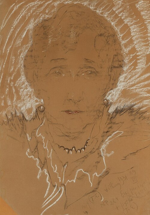 Portrait of a woman, 1931, Stanisław Ignacy Witkiewicz