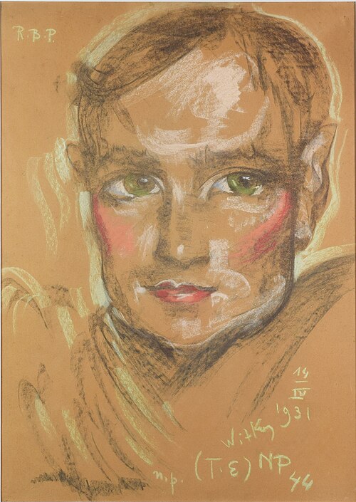 Portrait of Jan Leszczyński, Robespierre, 1931, Stanisław Ignacy Witkiewicz