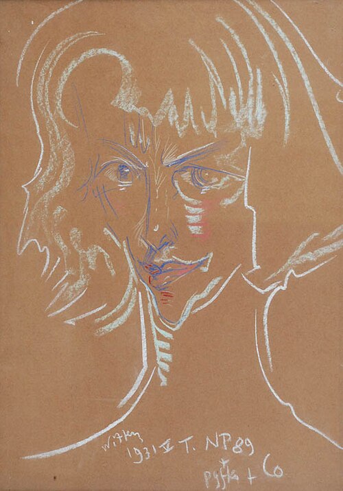 Portrait of a woman, 1931, Stanisław Ignacy Witkiewicz