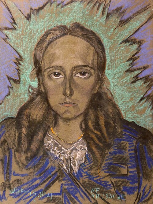 Portrait of a woman, 1931, Stanisław Ignacy Witkiewicz