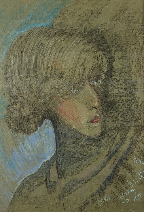 Portrait of Felicja Turowska, 1931, Stanisław Ignacy Witkiewicz