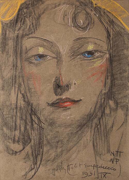 Portrait of Nena Stachurska, 1931, Stanisław Ignacy Witkiewicz