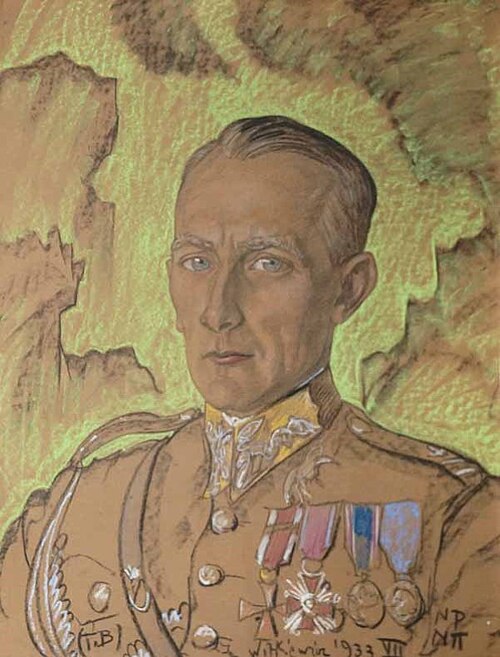 Portrait of Felicjan Sterb, 1933, Stanisław Ignacy Witkiewicz