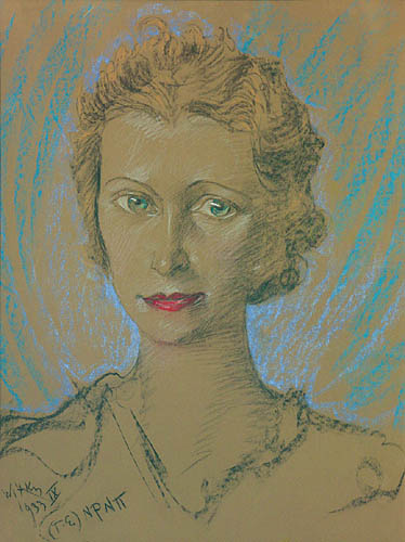 Woman's portrait, 1933, Stanisław Ignacy Witkiewicz
