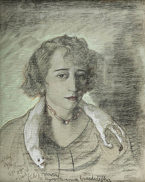 Portrait of Helena Maciak, 1934, Stanisław Ignacy Witkiewicz