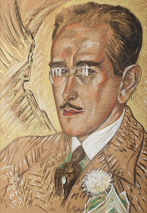 Portrait of Eugeniusz Konarski, 1934, Stanisław Ignacy Witkiewicz