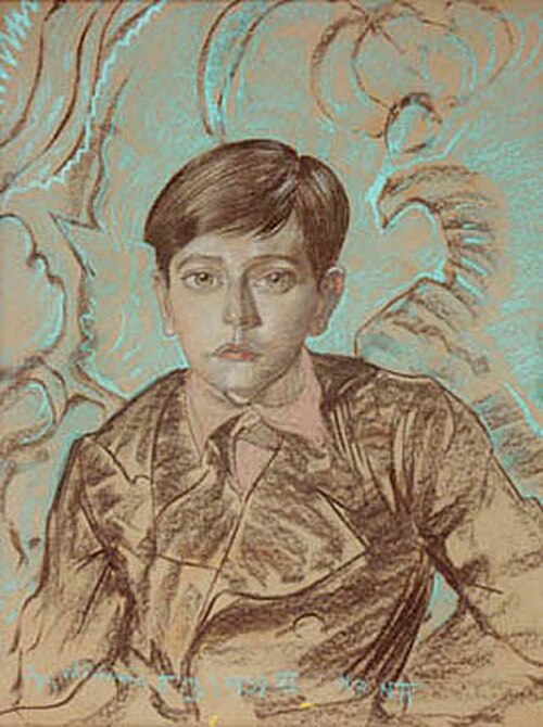 Portrait of Roman Duch, 1934, Stanisław Ignacy Witkiewicz