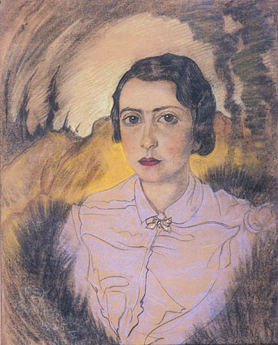 Portrait of a woman, 1935, Stanisław Ignacy Witkiewicz