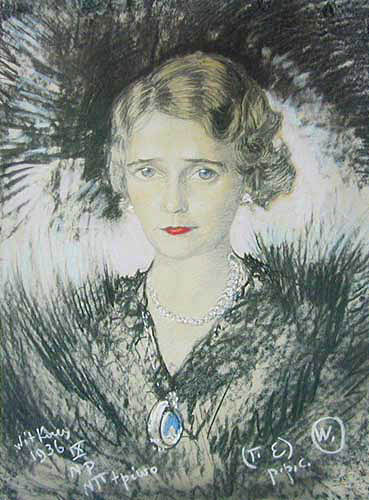 Portrait of Lucyna Szczepańska, "Good old Szczepańska", 1936, Stanisław Ignacy Witkiewicz