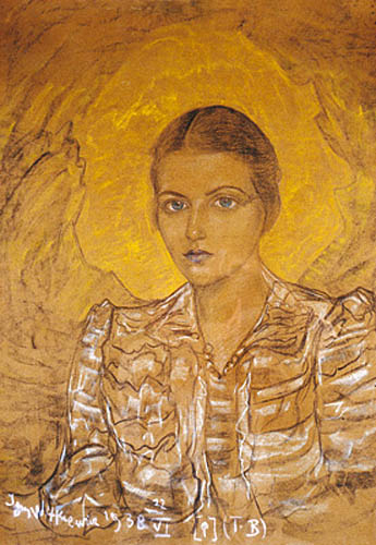 Portrait of a woman, 1938, Stanisław Ignacy Witkiewicz