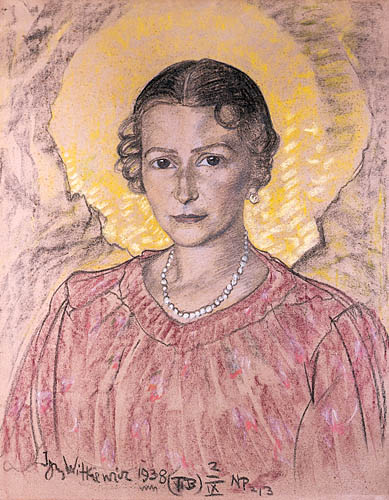 Portrait of a woman, 1938, Stanisław Ignacy Witkiewicz