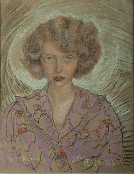 Portrait of a woman, 1939, Stanisław Ignacy Witkiewicz