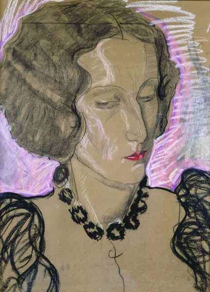 Portrait of a woman, 1931, Stanisław Ignacy Witkiewicz