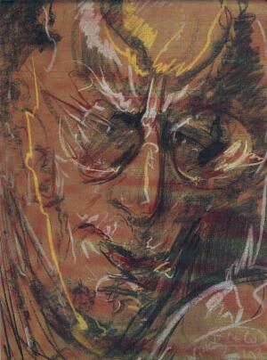 Portrait of Teodor Białynicki-Birula, 1928, Stanisław Ignacy Witkiewicz
