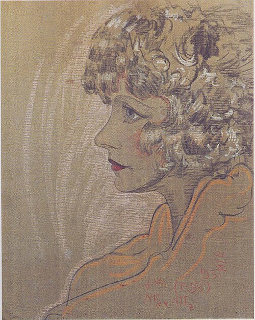 Portrait of Olga Wojakowa, 1931, Stanisław Ignacy Witkiewicz