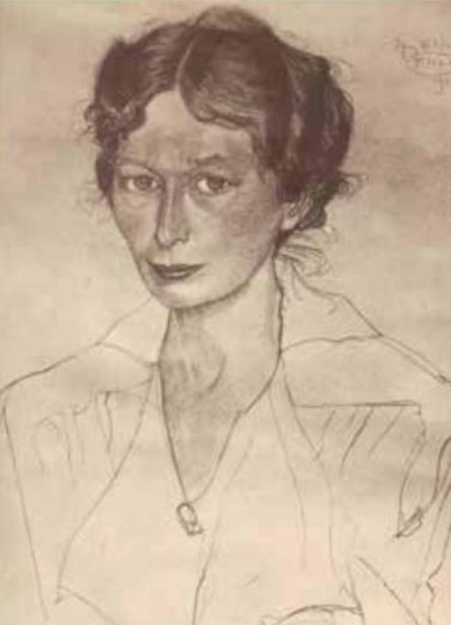 Portrait of Elżbieta Rabowska, 1922, Stanisław Ignacy Witkiewicz