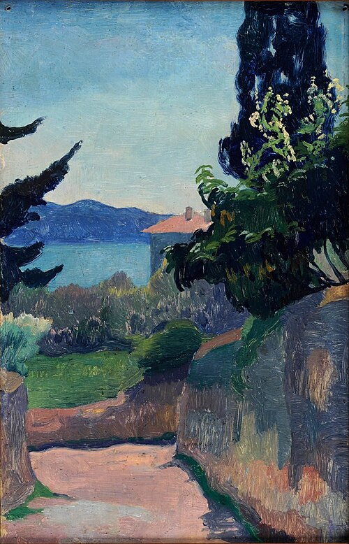 View of Lovrana, 1908, Stanisław Ignacy Witkiewicz