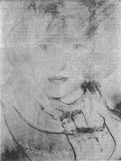 Portrait of Edyta Gałuszkowa (Sicińska), 1930, Stanisław Ignacy Witkiewicz