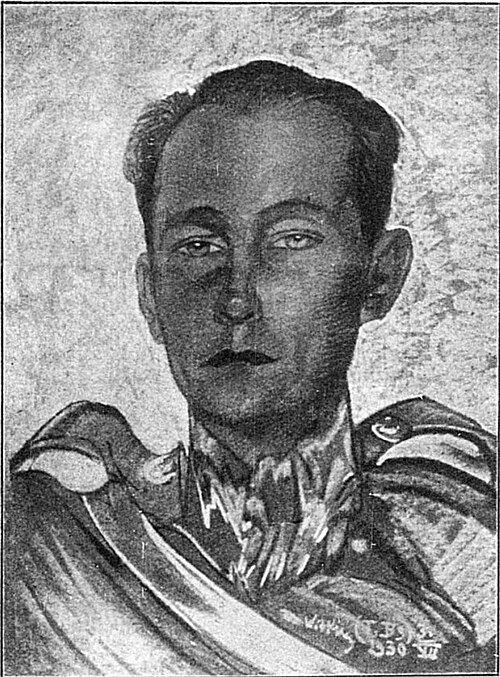 Portrait of Józef Aleksander Gałuszka, 1930, Stanisław Ignacy Witkiewicz