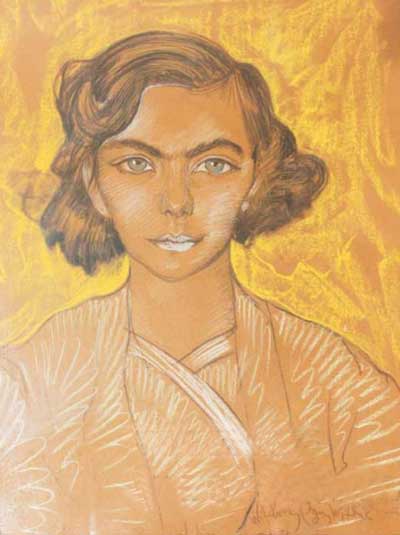 Portrait of Ruth Biernat, 1931, Stanisław Ignacy Witkiewicz