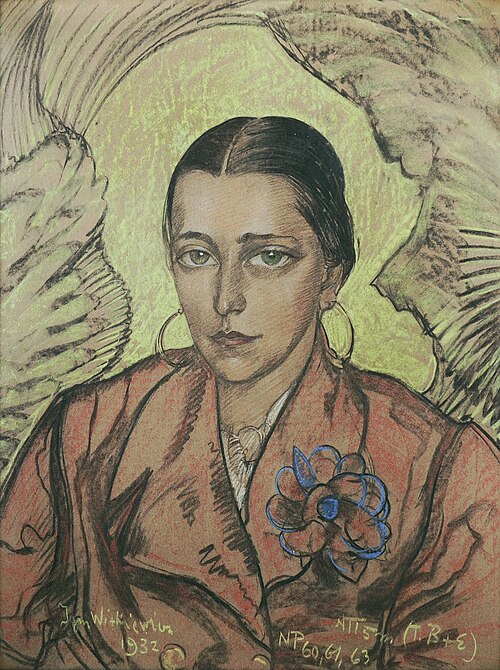 Portrait of Zofia Chrobak, 1932, Stanisław Ignacy Witkiewicz