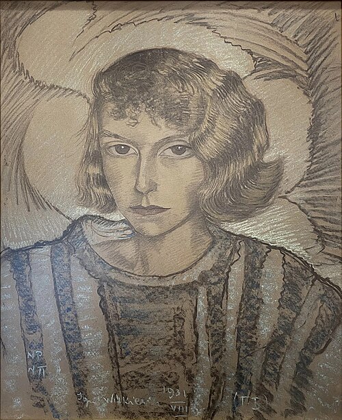 Portrait of Maria Korfanta, 1931, Stanisław Ignacy Witkiewicz