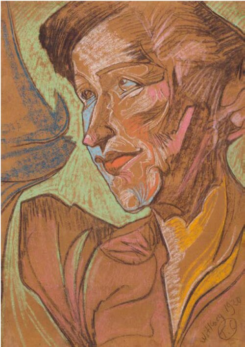 Portrait of a woman, 1920, Stanisław Ignacy Witkiewicz