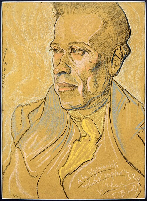 Portrait of Wacław Malinowski, 1924, Stanisław Ignacy Witkiewicz