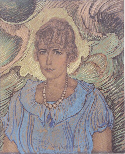 Portrait of Janina Bühn, 1925, Stanisław Ignacy Witkiewicz