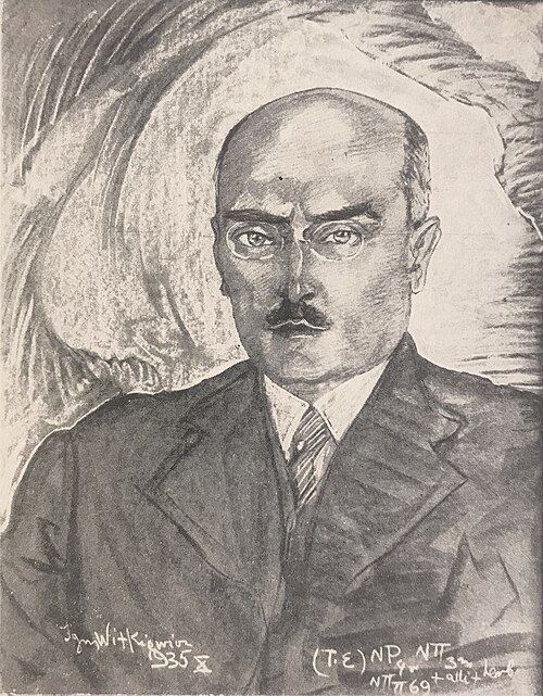 Portrait of Adam Szarski, 1935, Stanisław Ignacy Witkiewicz