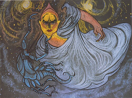 Antares in Scorpio, 1917, Stanisław Ignacy Witkiewicz