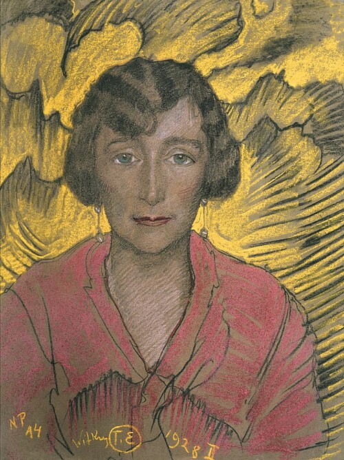 Portrait of a woman., 1928, Stanisław Ignacy Witkiewicz