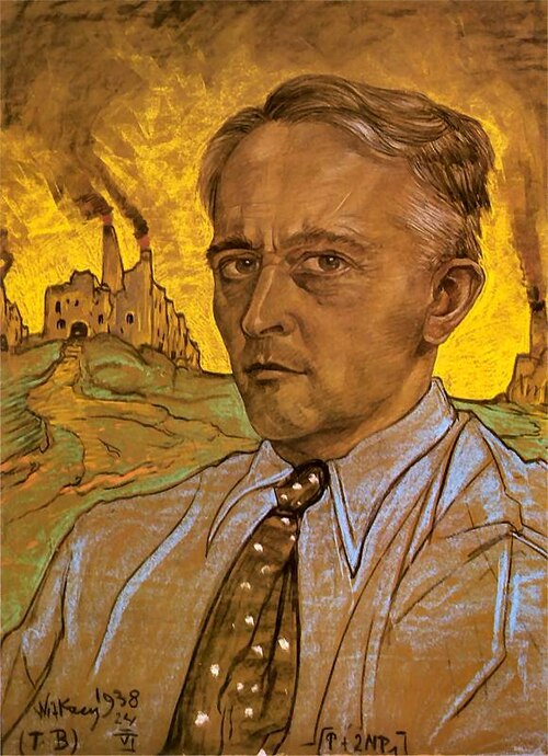 Autoportrait, 1938, Stanisław Ignacy Witkiewicz