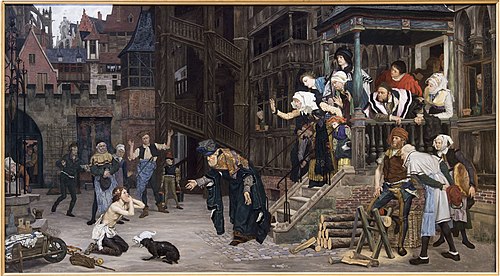 Le retour de l'enfant prodigue, 1862, James Tissot