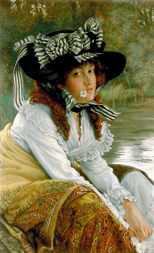 On the River, 1871, James Tissot
