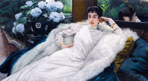 Clotilde Briatte, Comtesse Pillet-Will, 1900, James Tissot