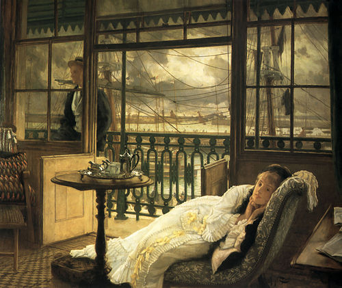 Un orage passager, 1876, James Tissot