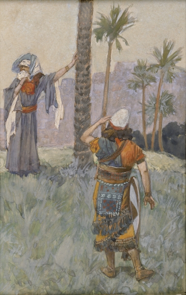 Deborah Beneath the Palm Tree, 1899, James Tissot