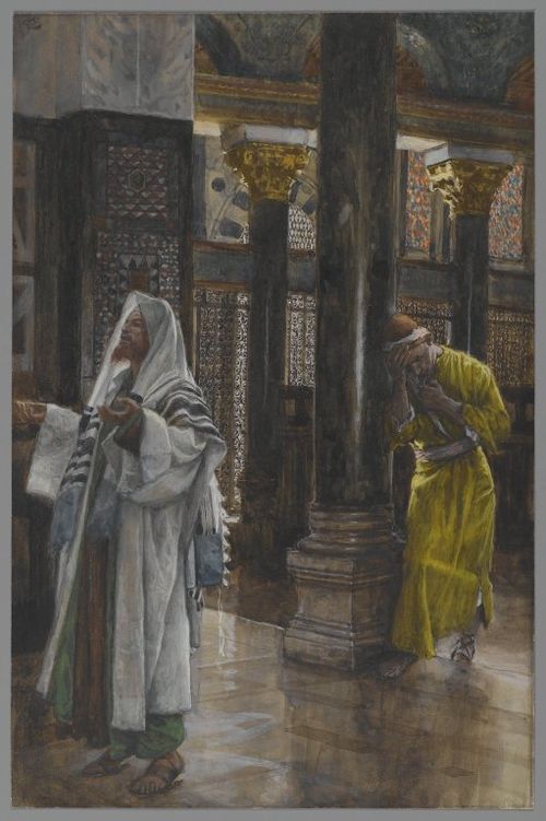 Pharisee and the Publican, 1890, James Tissot