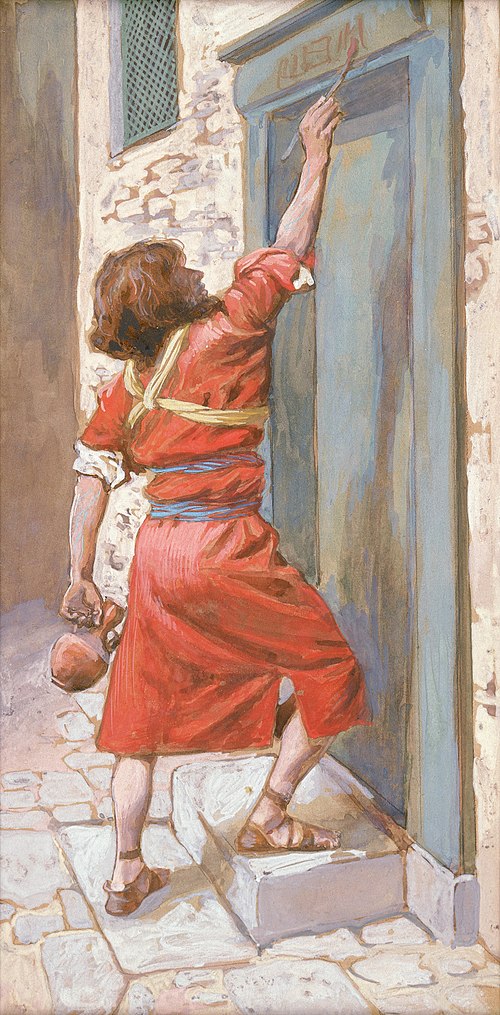 Signs on the Door, 1899, James Tissot