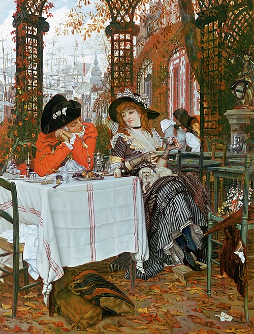 Un Dejeuner, 1868, James Tissot