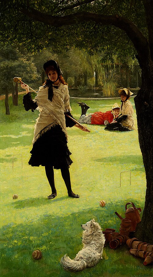 Croquet, 1878, James Tissot